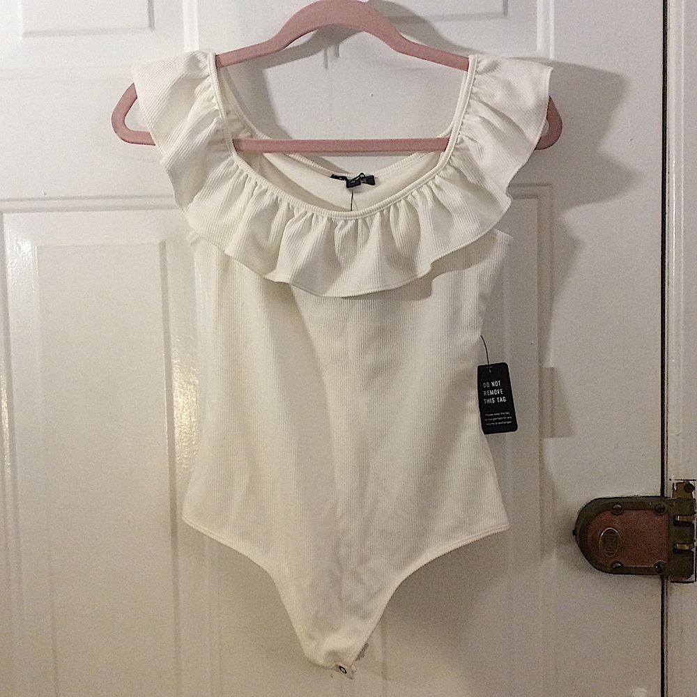 Express White Bodysuit